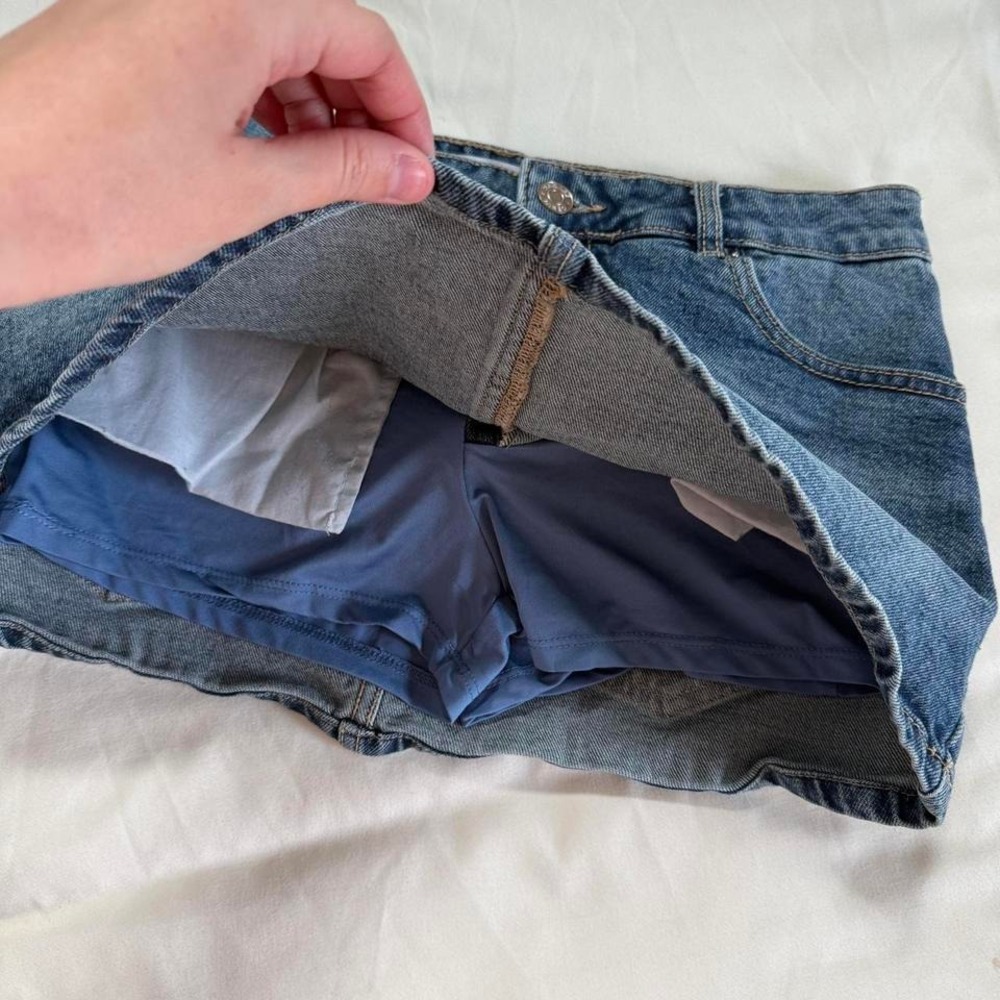 garage denim mini skirt size small - Picture 3 of 7